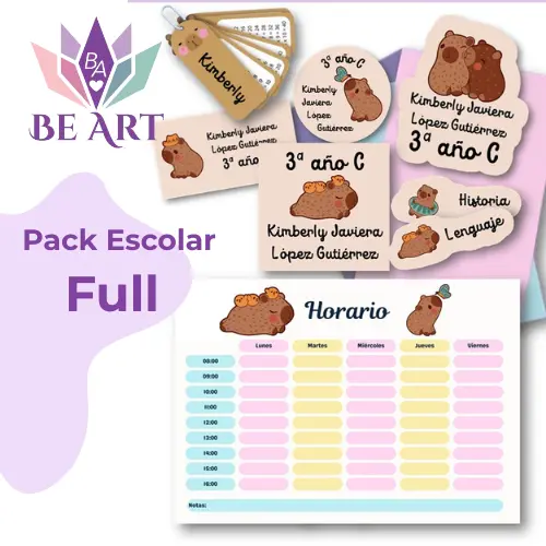 Pack escolar Full